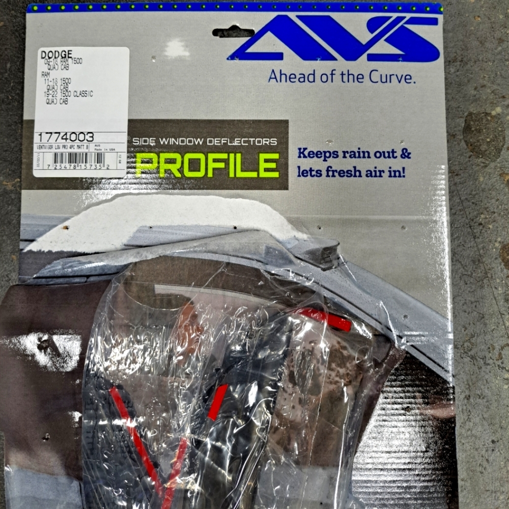 Ram vent visors